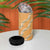 Aloha Pakalana and Puakenikeni Lei 4 in 1 Can Cooler Tumbler Gold Hawaiian Pattern