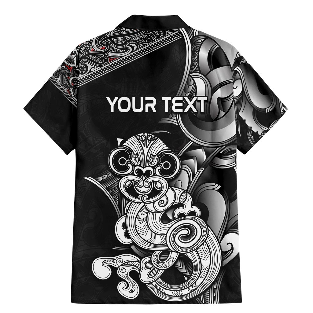Personalised New Zealand Potae Pango Cricket Family Matching Mermaid Dress and Hawaiian Shirt Special Maori Hei Tiki Tribal Tattoo LT9 - Polynesian Pride