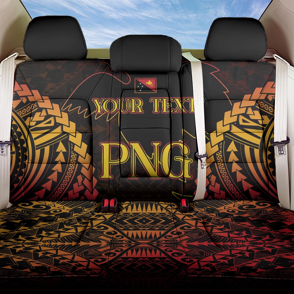 Custom Papua New Guinea Cricket Back Car Seat Cover Go Barramundis