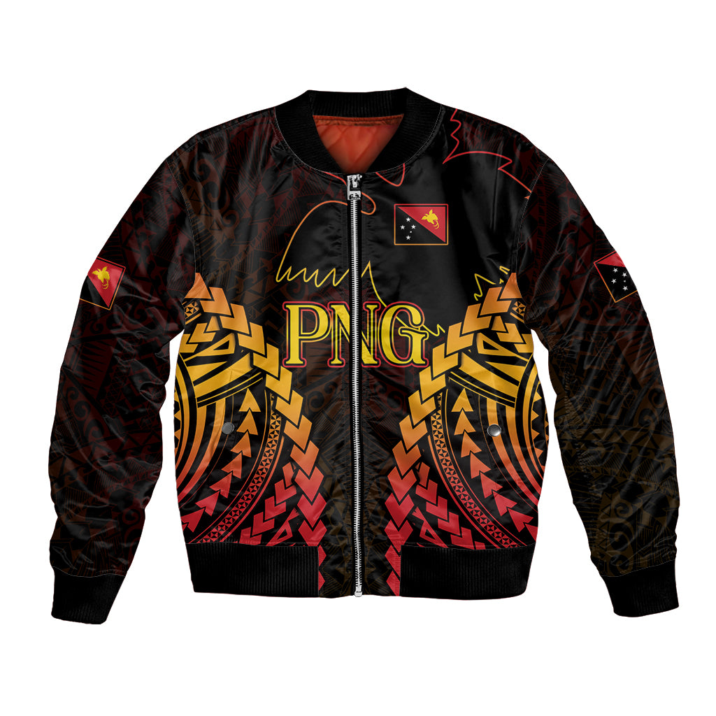 Custom Papua New Guinea Cricket Bomber Jacket Go Barramundis
