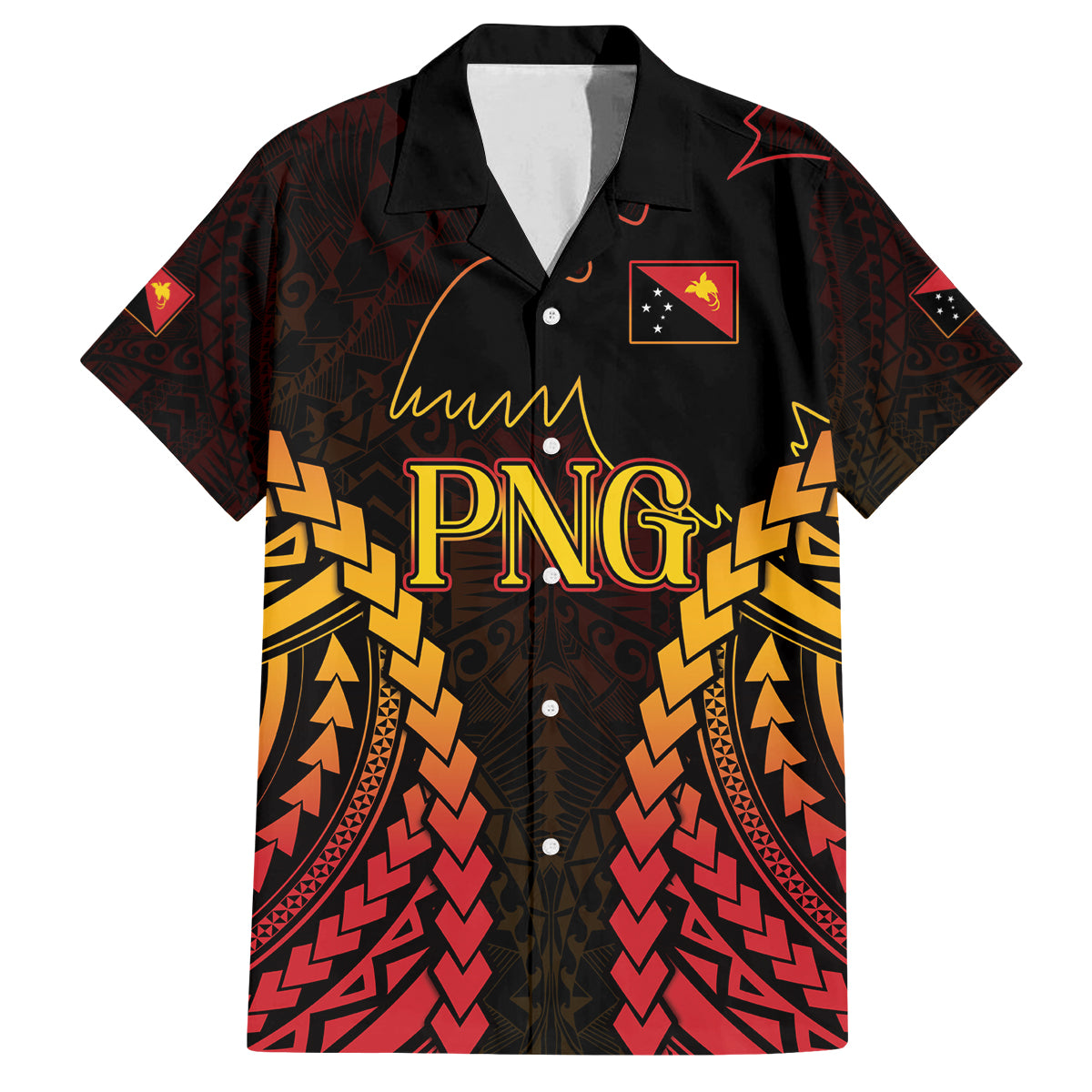Custom Papua New Guinea Cricket Family Matching Puletasi and Hawaiian Shirt Go Barramundis