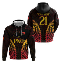 Custom Papua New Guinea Cricket Hoodie Go Barramundis
