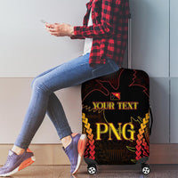 Custom Papua New Guinea Cricket Luggage Cover Go Barramundis