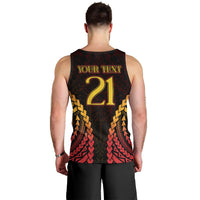 Custom Papua New Guinea Cricket Men Tank Top Go Barramundis