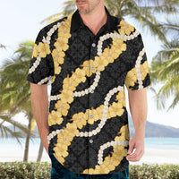 Aloha Melemele Hibiscus Pikake Lei Hawaiian Shirt Hawaiian Quilt Pattern