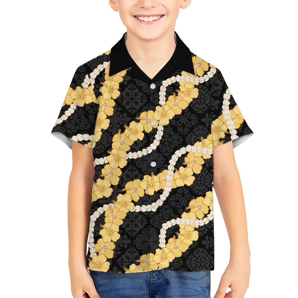 Aloha Melemele Hibiscus Pikake Lei Hawaiian Shirt Hawaiian Quilt Pattern