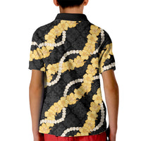 Aloha Melemele Hibiscus Pikake Lei Kid Polo Shirt Hawaiian Quilt Pattern