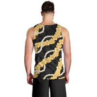 Aloha Melemele Hibiscus Pikake Lei Men Tank Top Hawaiian Quilt Pattern