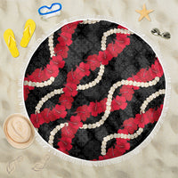 Aloha Ula'ula Hibiscus Pikake Lei Beach Blanket Hawaiian Quilt Pattern