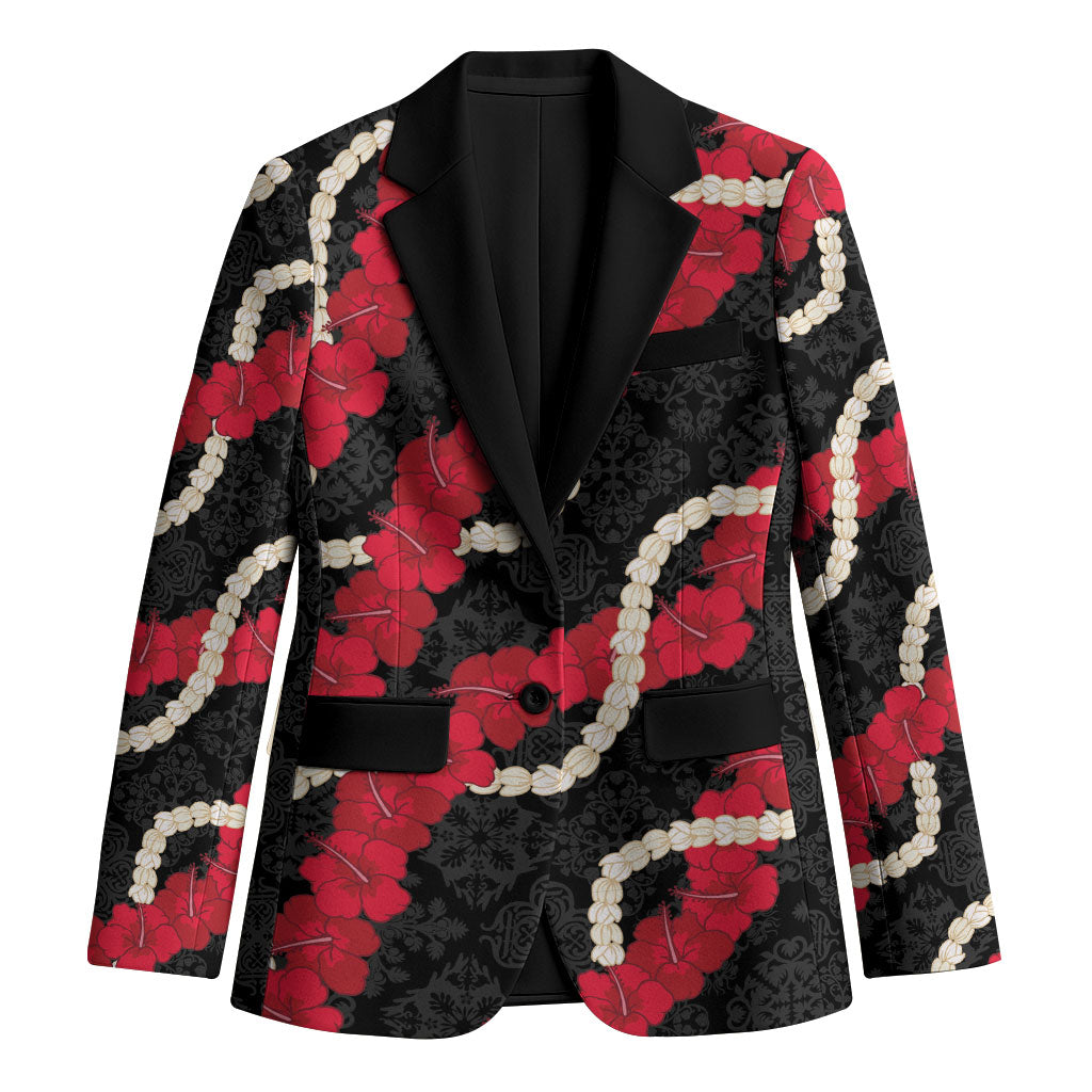 Aloha Ula'ula Hibiscus Pikake Lei Blazer Hawaiian Quilt Pattern