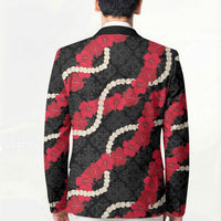 Aloha Ula'ula Hibiscus Pikake Lei Blazer Hawaiian Quilt Pattern