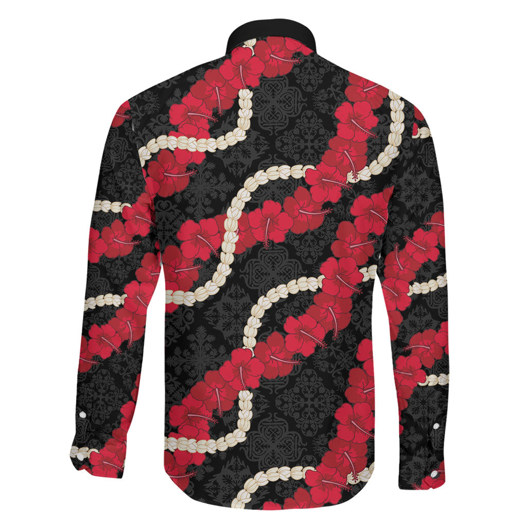 Aloha Ula'ula Hibiscus Pikake Lei Family Matching Tank Maxi Dress and Hawaiian Shirt Hawaiian Quilt Pattern