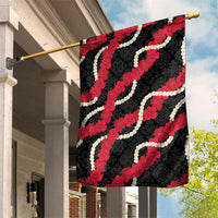 Aloha Ula'ula Hibiscus Pikake Lei Garden Flag Hawaiian Quilt Pattern