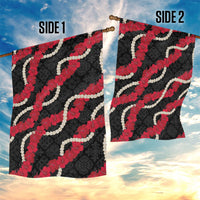 Aloha Ula'ula Hibiscus Pikake Lei Garden Flag Hawaiian Quilt Pattern