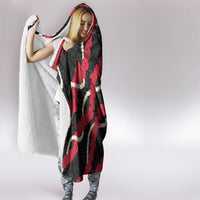 Aloha Ula'ula Hibiscus Pikake Lei Hooded Blanket Hawaiian Quilt Pattern