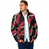 Aloha Ula'ula Hibiscus Pikake Lei Padded Jacket Hawaiian Quilt Pattern