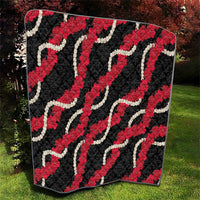 Aloha Ula'ula Hibiscus Pikake Lei Quilt Hawaiian Quilt Pattern