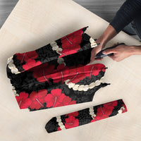 Aloha Ula'ula Hibiscus Pikake Lei Umbrella Hawaiian Quilt Pattern