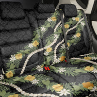 Puakenikeni Anthurium Pikake Lei Back Car Seat Cover Hawaiian Quilt Pattern