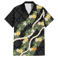 Puakenikeni Anthurium Pikake Lei Family Matching Summer Maxi Dress and Hawaiian Shirt Hawaiian Quilt Pattern