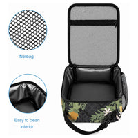 Puakenikeni Anthurium Pikake Lei Lunch Bag Hawaiian Quilt Pattern LT9 - Polynesian Pride