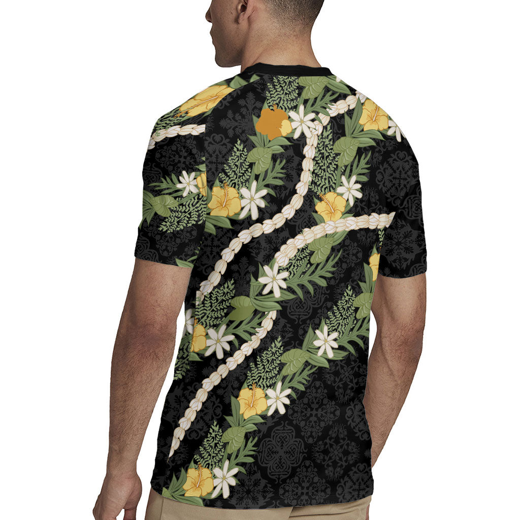 Puakenikeni Anthurium Pikake Lei Rugby Jersey Hawaiian Quilt Pattern