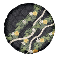 Puakenikeni Anthurium Pikake Lei Spare Tire Cover Hawaiian Quilt Pattern