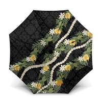 Puakenikeni Anthurium Pikake Lei Umbrella Hawaiian Quilt Pattern