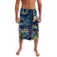 Plumeria Turtles Traditional Tribal Lavalava