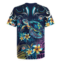 Plumeria Turtles Traditional Tribal Rugby Jersey