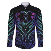 Personalised Your Story Isn't Over Family Matching Short Sleeve Bodycon Dress and Hawaiian Shirt Suicide Prevention Awareness Semicolon Heart