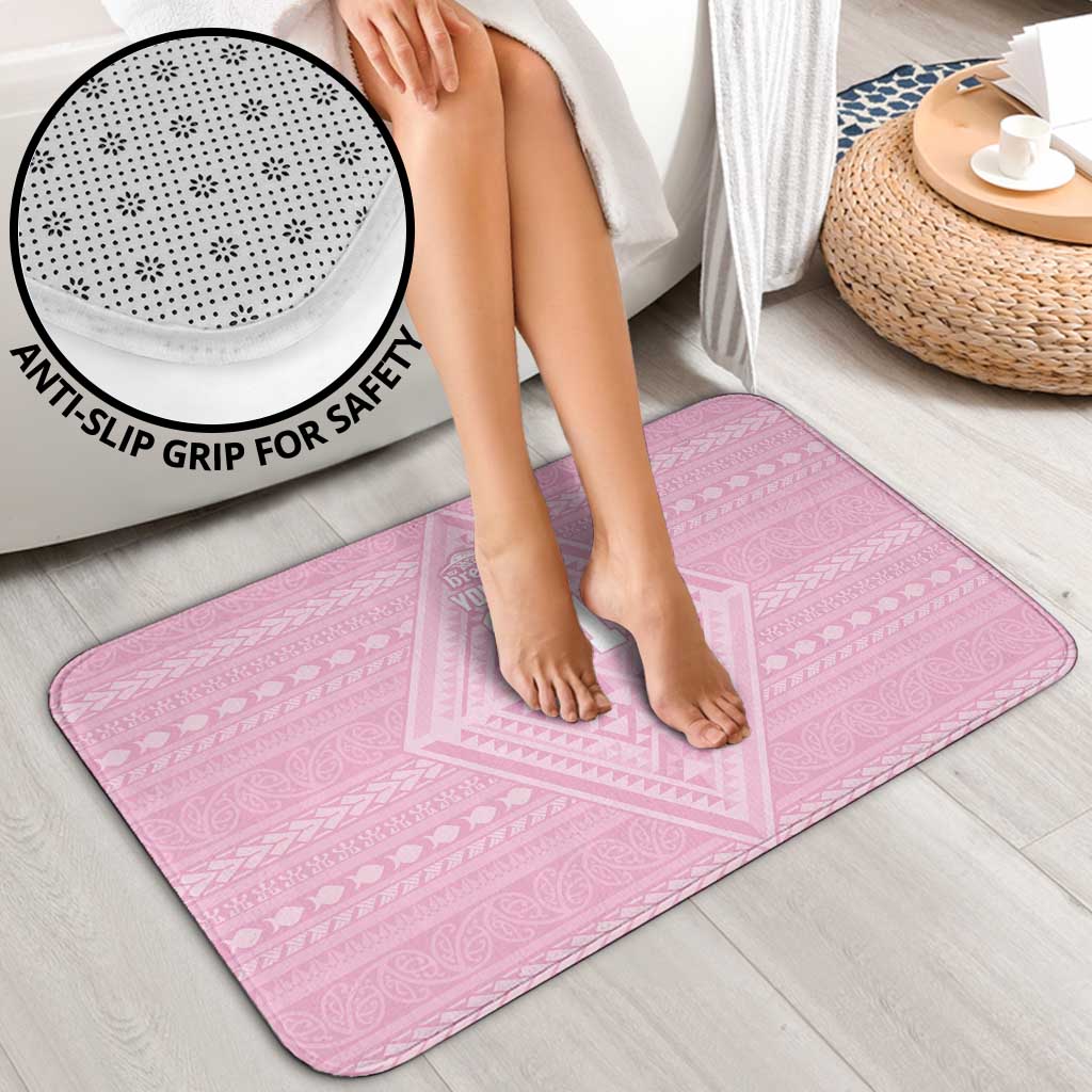 Custom New Zealand Basketball Indigenous Bathroom Set - Polynesian Pride