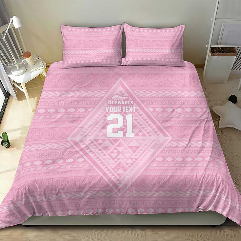 Custom New Zealand Basketball Indigenous Bedding Set LT9 - Polynesian Pride