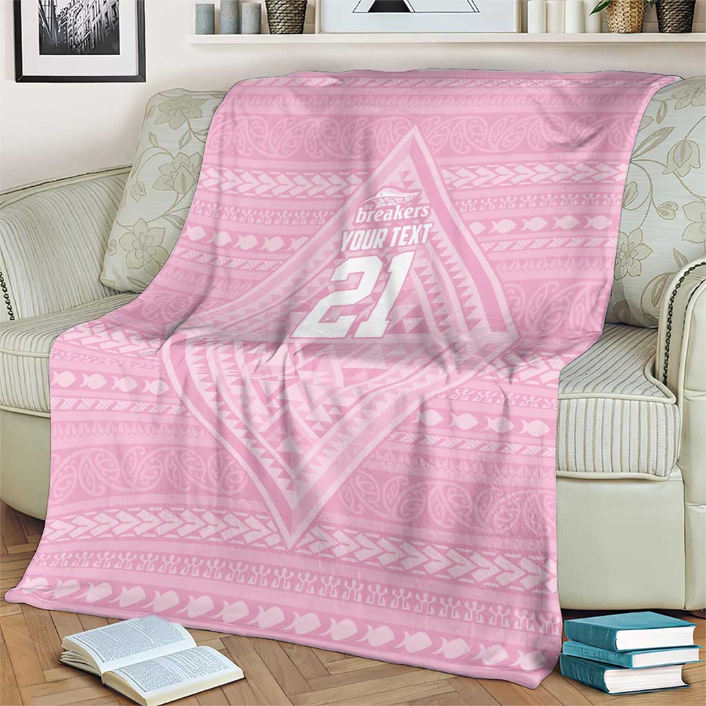 Custom New Zealand Basketball Indigenous Blanket - Polynesian Pride