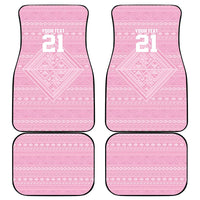 Custom New Zealand Basketball Indigenous Car Mats - Polynesian Pride