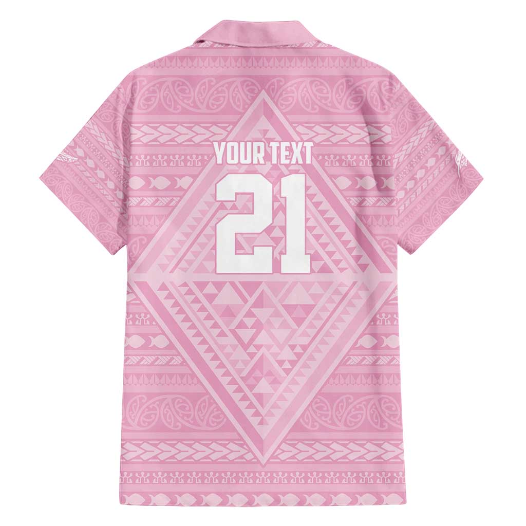 Custom New Zealand Basketball Indigenous Family Matching Puletasi and Hawaiian Shirt - Polynesian Pride