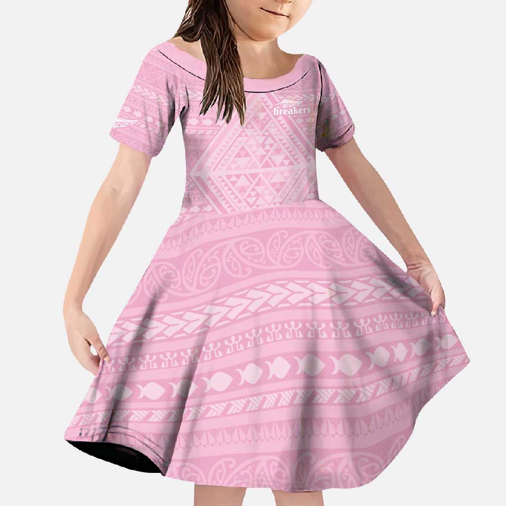 Custom New Zealand Basketball Indigenous Family Matching Short Sleeve Bodycon Dress and Hawaiian Shirt - Polynesian Pride