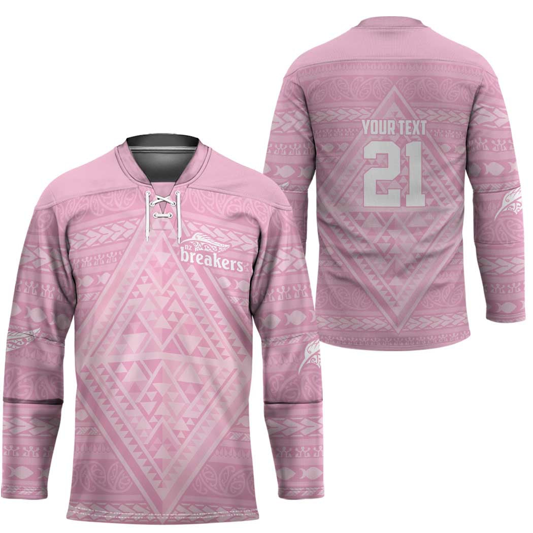 Custom New Zealand Basketball Indigenous Hockey Jersey - Polynesian Pride