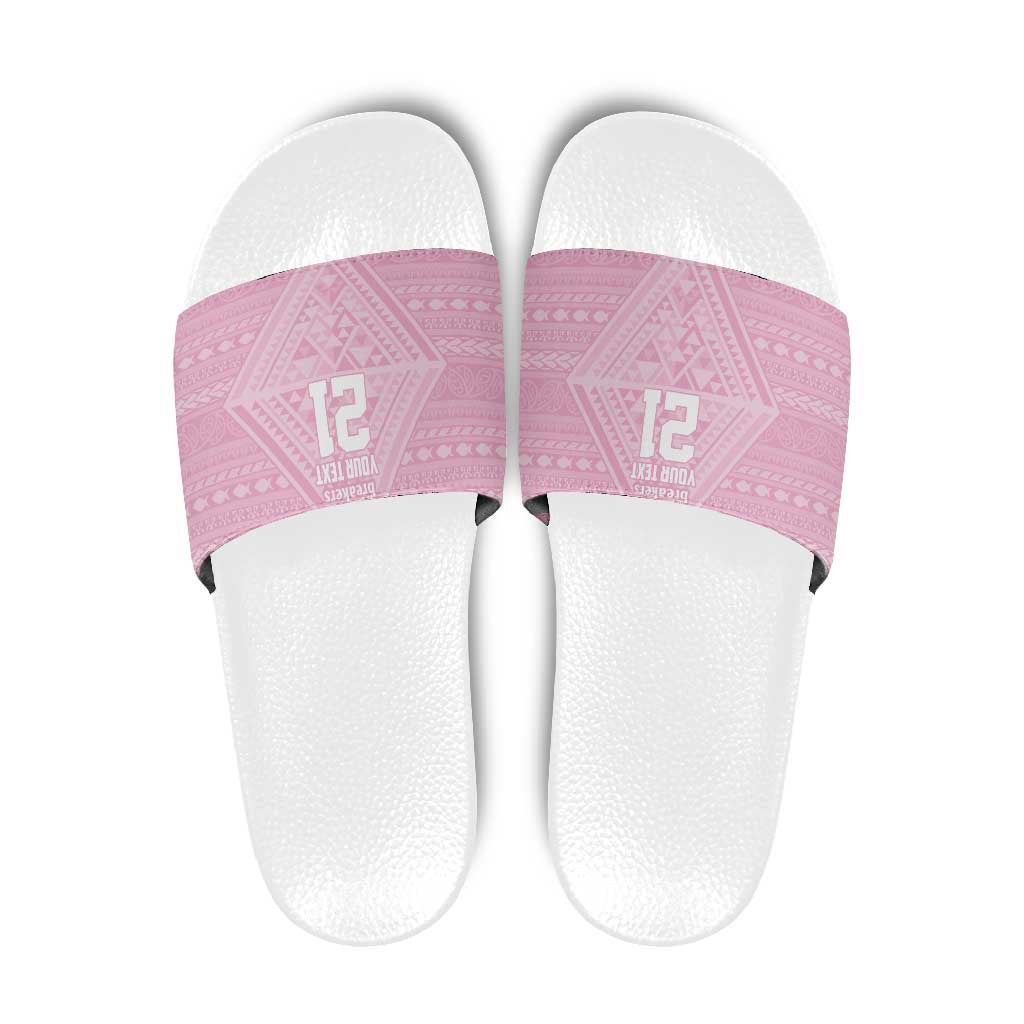 Custom New Zealand Basketball Indigenous Slide Sandals - Polynesian Pride