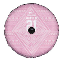 Custom New Zealand Basketball Indigenous Spare Tire Cover - Polynesian Pride