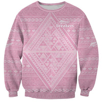 Custom New Zealand Basketball Indigenous Sweatshirt - Polynesian Pride