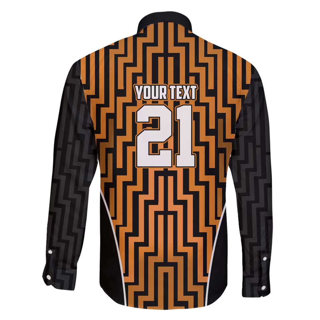 Custom Basketball New Zealand Family Matching Mermaid Dress and Hawaiian Shirt Gold Maori Ta Moko Indigenous - Polynesian Pride