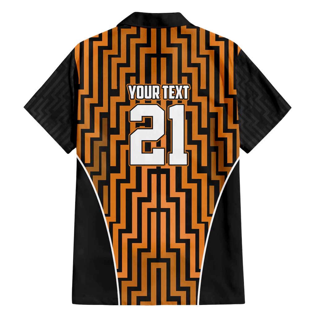 Custom Basketball New Zealand Family Matching Puletasi and Hawaiian Shirt Gold Maori Ta Moko Indigenous - Polynesian Pride