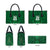 Custom Basketball New Zealand Leather Bag Green Maori Ta Moko Indigenous - Polynesian Pride