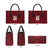 Custom Basketball New Zealand Leather Bag Red Maori Ta Moko Indigenous - Polynesian Pride
