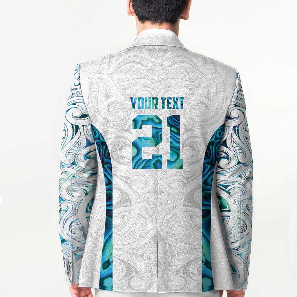 Custom New Zealand Aotearoa Blazer Maori Paua Shell Indigenous LT9 - Polynesian Pride