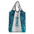 Custom New Zealand Aotearoa Grocery Bag Maori Paua Shell Indigenous - Polynesian Pride