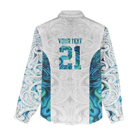 Custom New Zealand Aotearoa Women Casual Shirt Maori Paua Shell Indigenous LT9 - Polynesian Pride