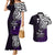 Your Matter Suicide Prevention Couples Matching Mermaid Dress and Hawaiian Shirt Purple Polynesian Tribal LT9 Purple - Polynesian Pride