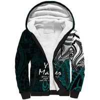 Your Matter Suicide Prevention Sherpa Hoodie Turqoise Polynesian Tribal LT9 Unisex Turquoise - Polynesian Pride
